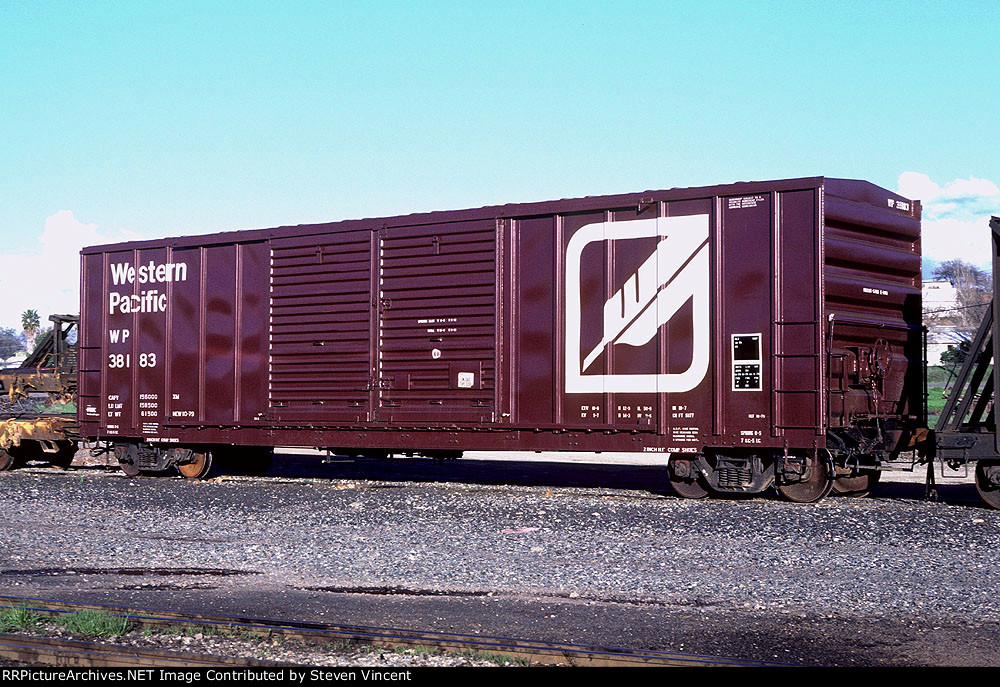 Western Pacific 50' DD box WP #38183