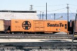 Santa Fe mechanical reefer SFRC #55551.