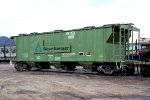 Weyerhaeuser company service sand covered hopper WTCX #088