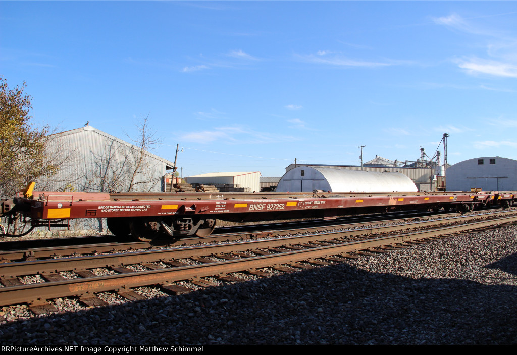 89ft. BNSF MoW Flat Car