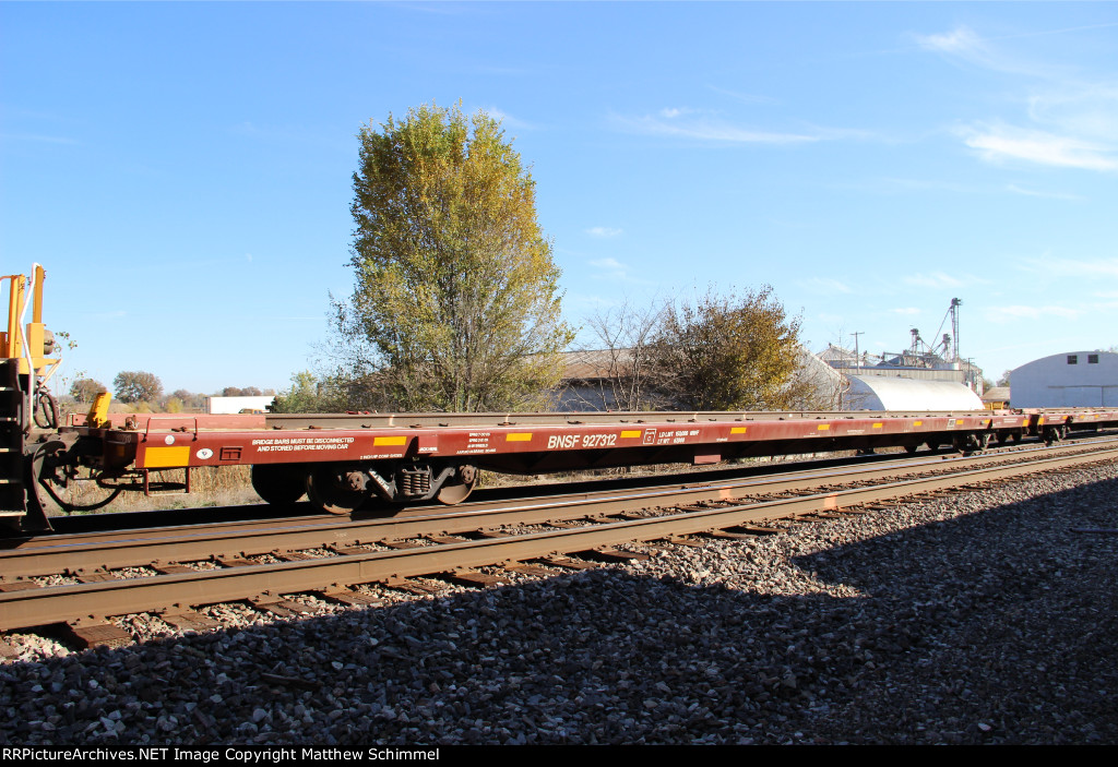 89ft. BNSF MoW Flat Car