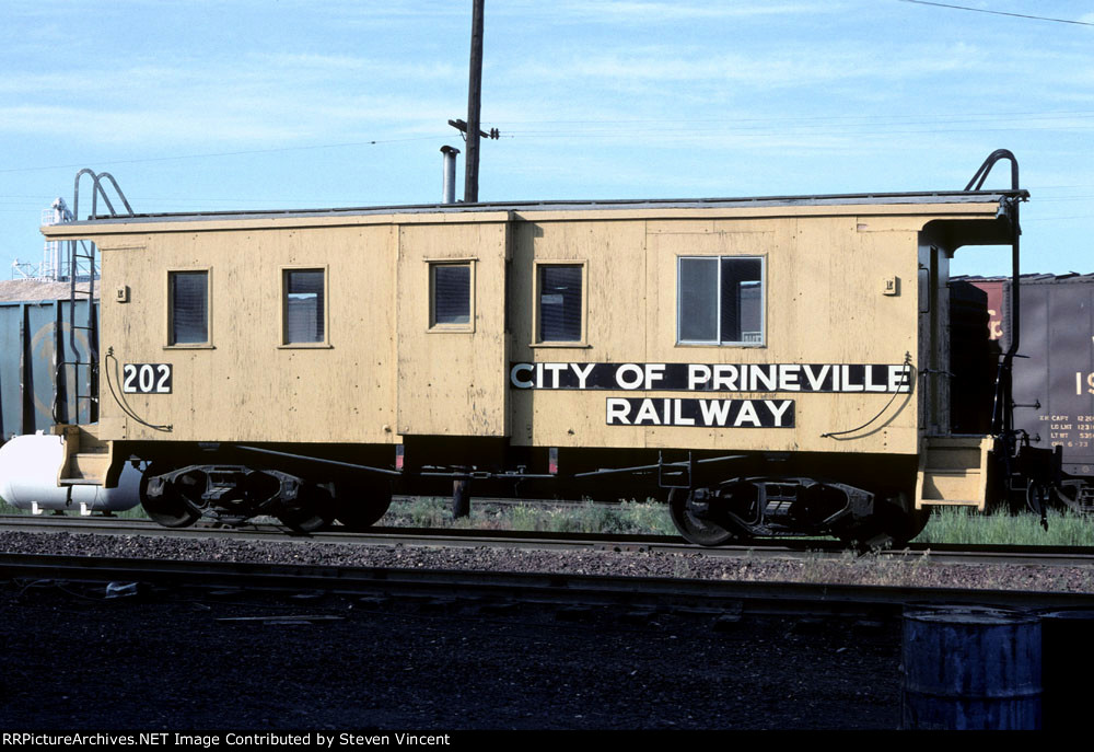 City of Prineville caboose #202