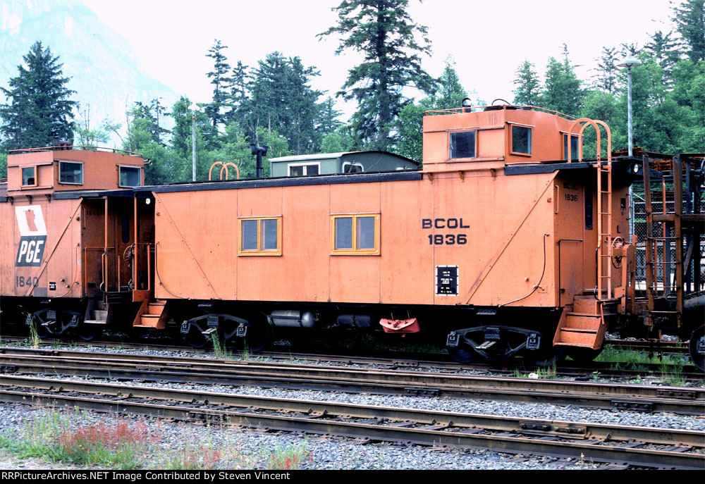 BCOL #1836 & PGE #1840 at Squamish.