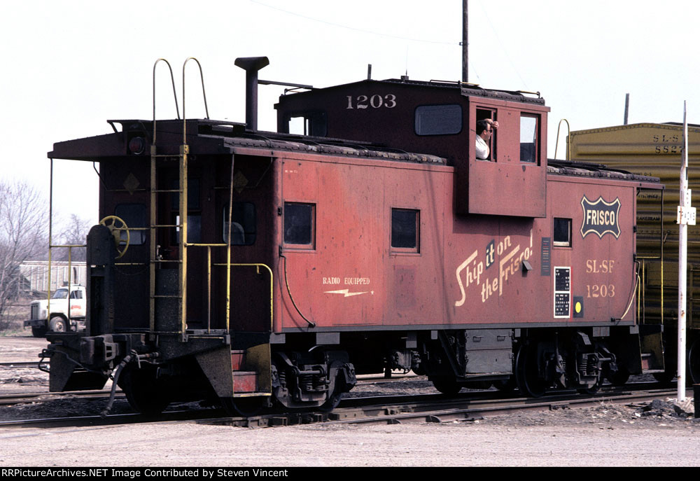 St Louis-San Francisco caboose 1203