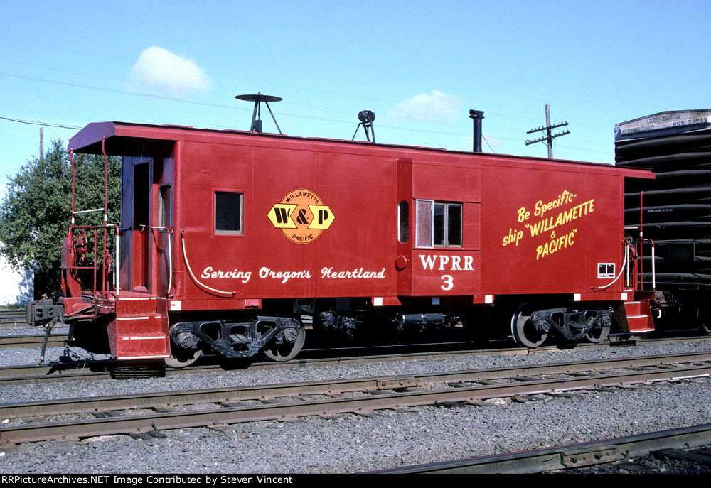 Willamette ' Pacific caboose #3