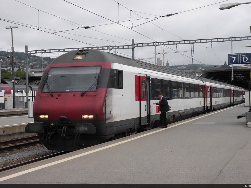 Control car of an Intercity at SBB.