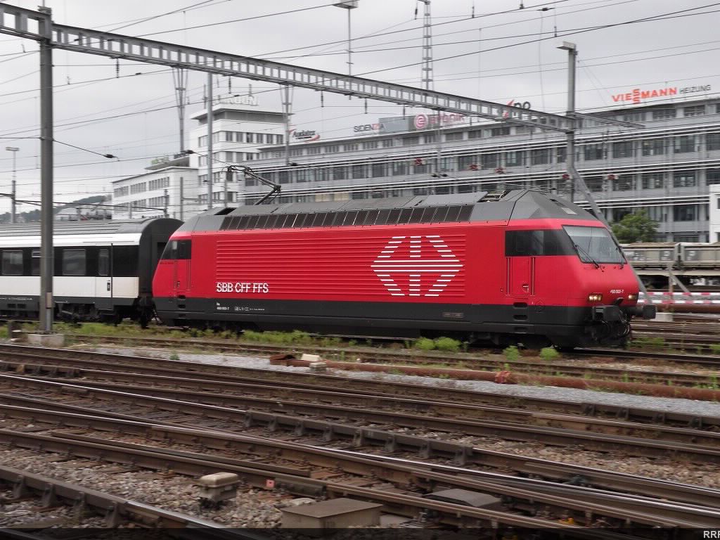 Re460 coming into Zurich Main Station. 