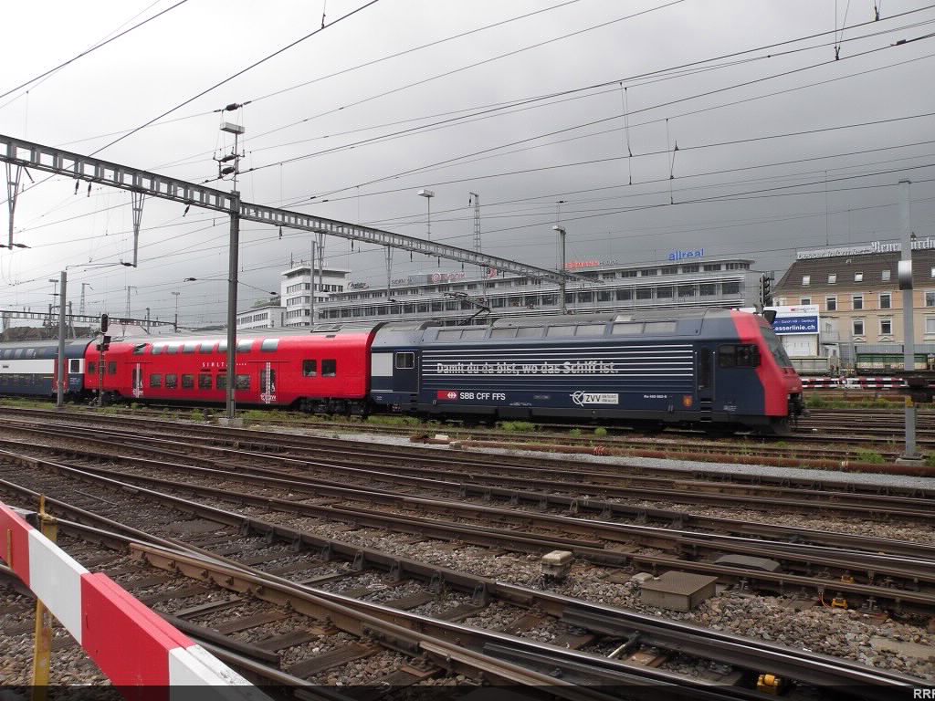 SBB Zurich commuter train.