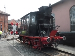 A Bavarian PtL 2/2 (a tiny tank engine known as the Glaskasten, literally: "glass box") 