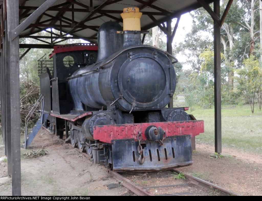 Y109 preserved at Timber Museum in WA's South-West.