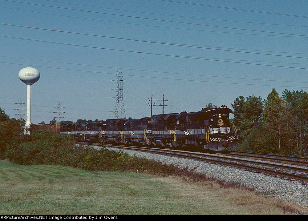 NS southbound at Central.