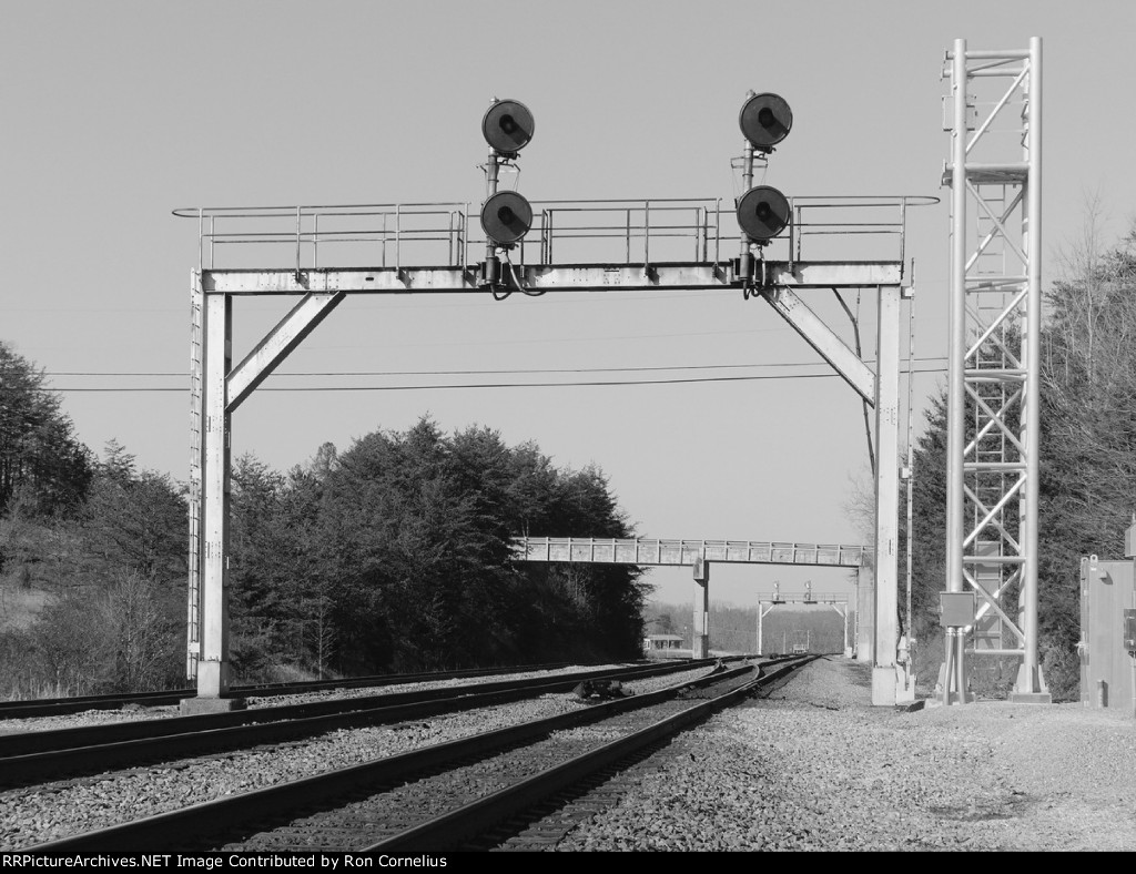 Search light signal tower