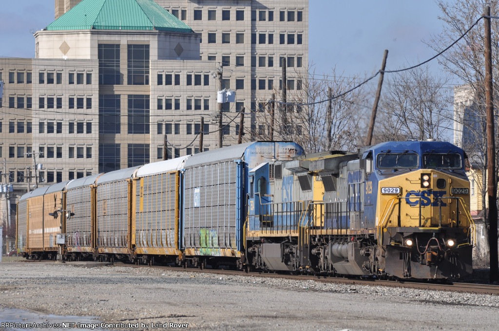 CSXT 9029 On CSX Q 241 Eastbound