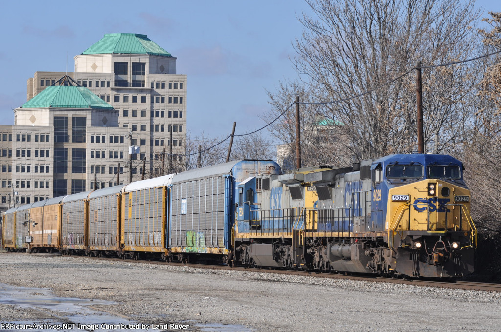CSXT 9029 On CSX Q 241 Eastbound