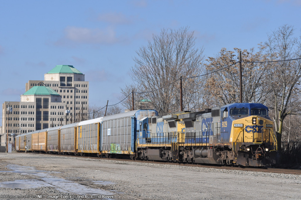 CSXT 9029 On CSX Q 241 Eastbound