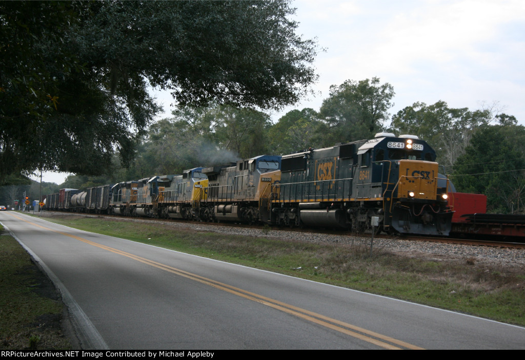 CSXT Q602-14 about to blow for me