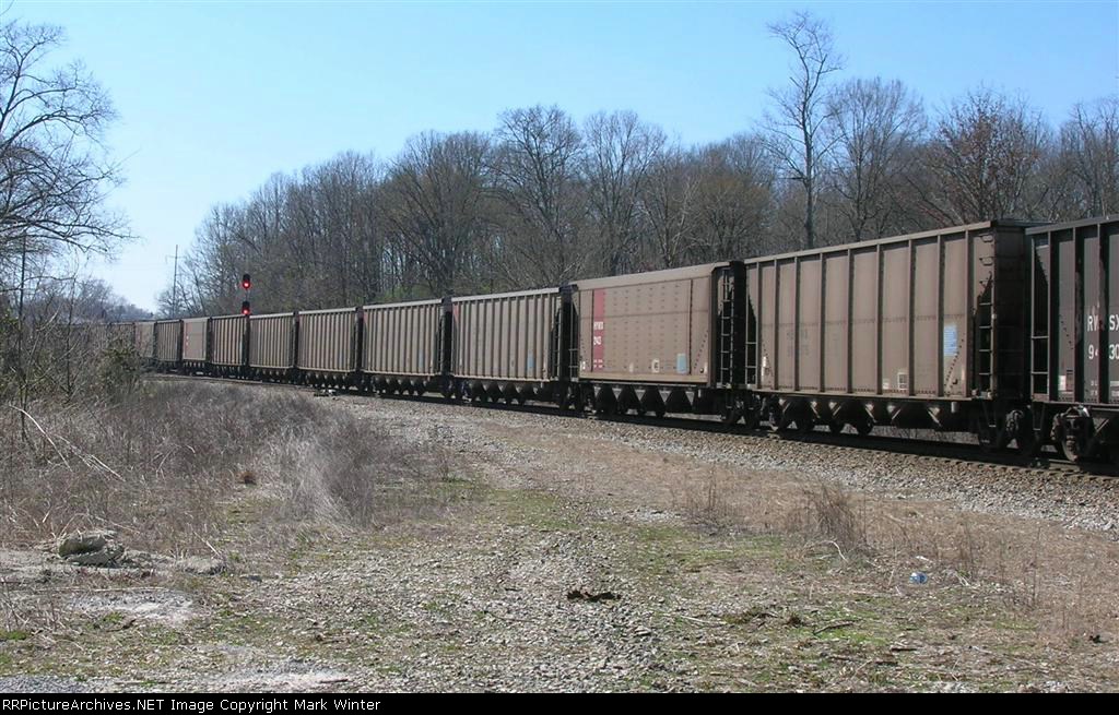 The coal cars keep coming