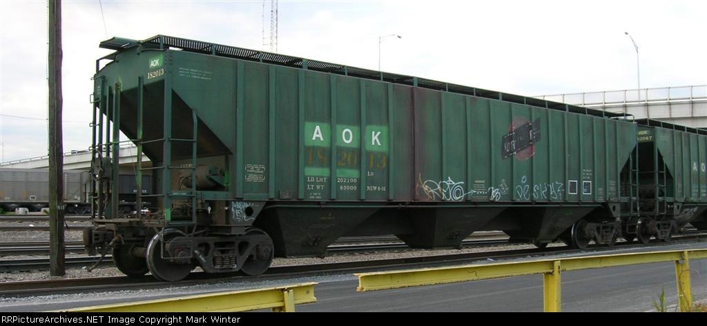 AOK 182013, former CNW, near McCallie Ave,