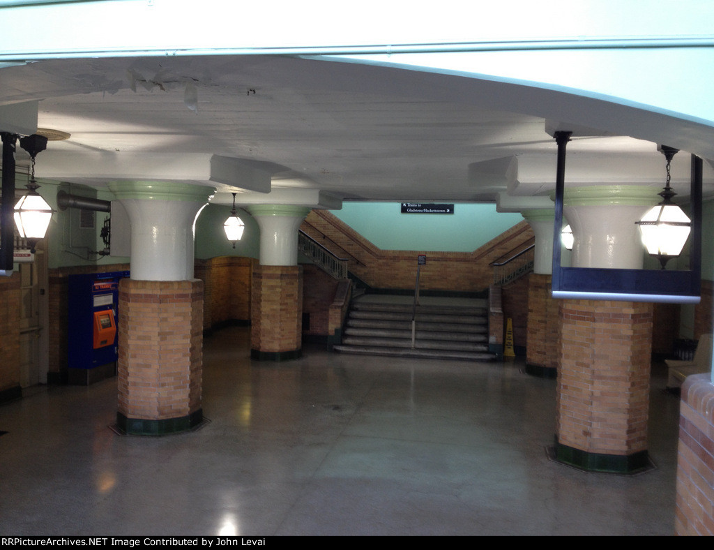 South Orange Station Basement Waiting Area