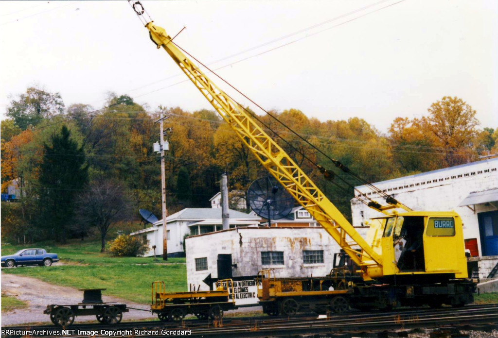 Burro Crane On The WEst Virginia Northern