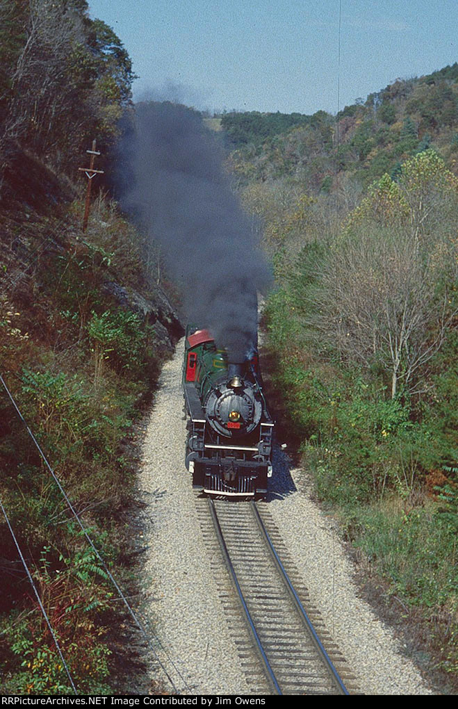 Southern 4501 eastbound to Asheville.