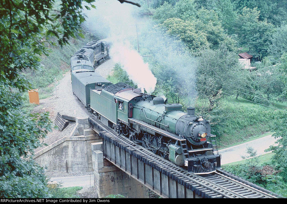 Eastbound on the loops.