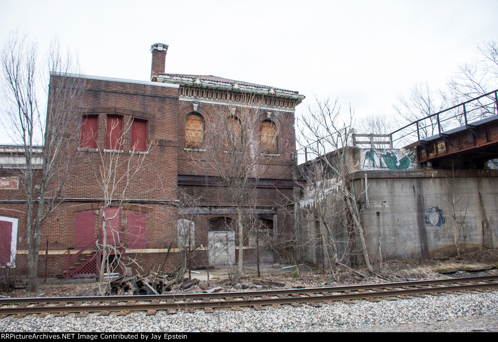 The west side of the former Union Station