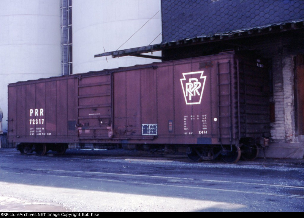 PRR X47A boxcar 72317