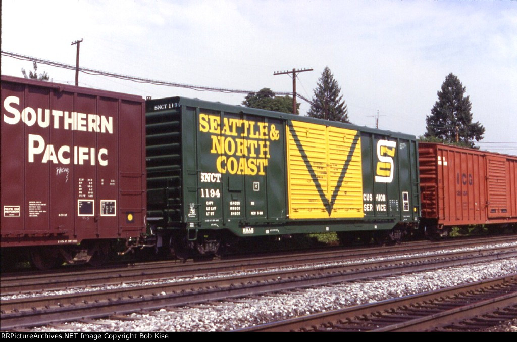 Seattle & North Coast boxcar 1194