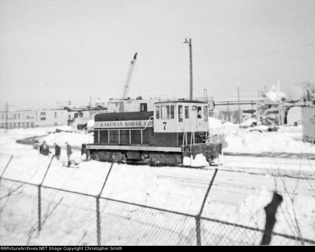 Eastman Kodak #7 on the ground