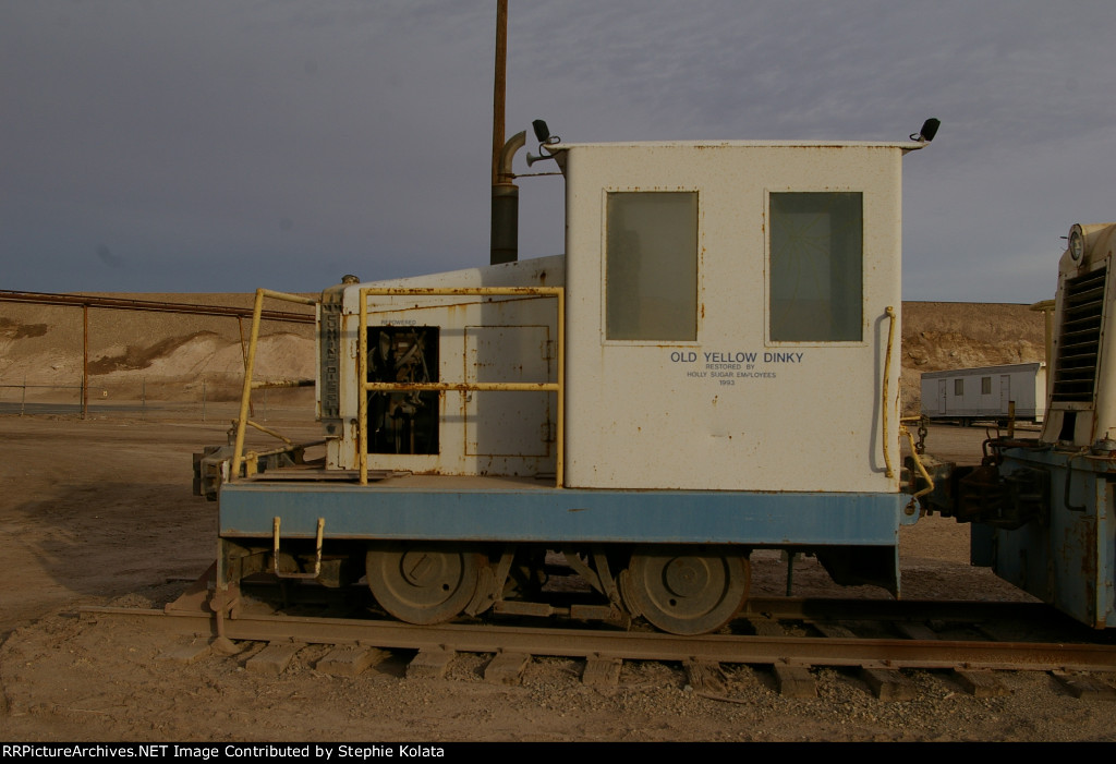 SPRECKLES SUGAR  OLD YELLOW DINKY