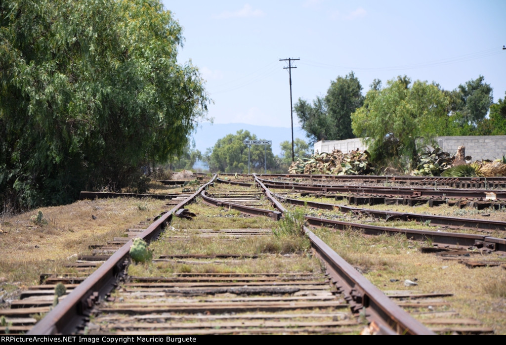 Tepa abandoned rail tracks