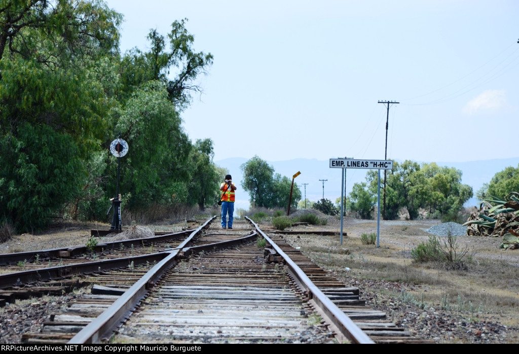 Tepa abandoned rail tracks