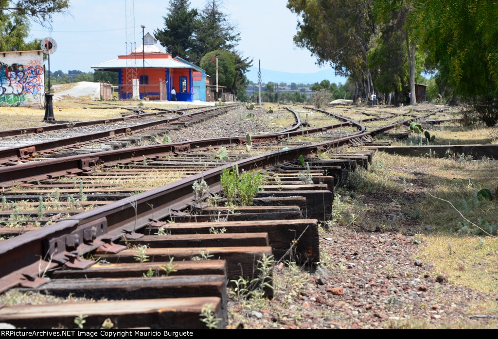 Tepa abandoned rail tracks