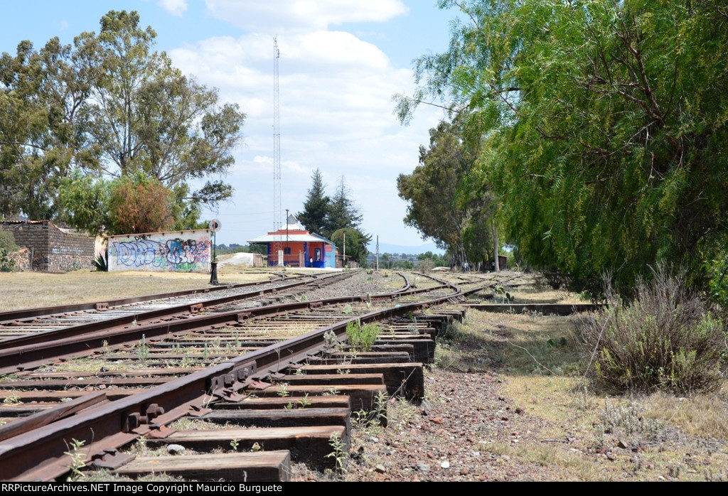 Tepa abandoned rail tracks