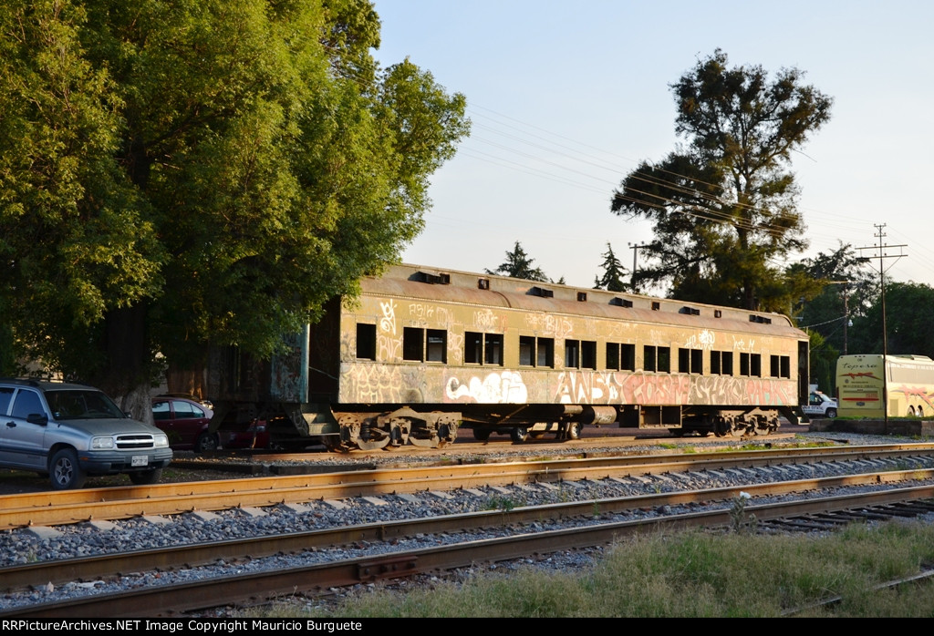 Old Passenger car in Otumba Station