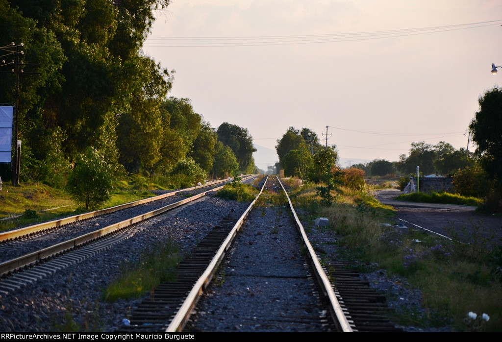 Otumba rail tracks