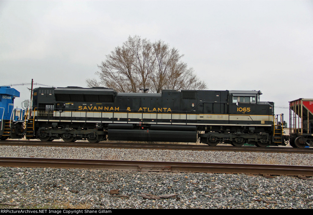 NS 1065 Savannah & Atlanta Heritage unit.