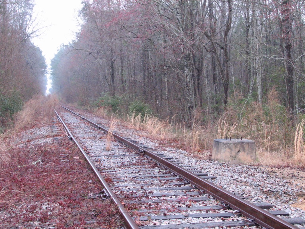 Looking westward on the C&WC