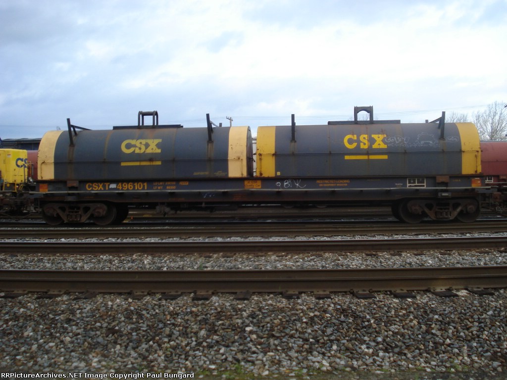 CSX 496101    Coil Steel Car   5/24/2008