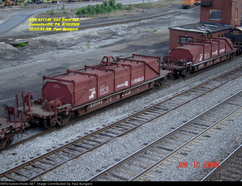 NYC 631145      Coil Steel Car      June 10, 2006