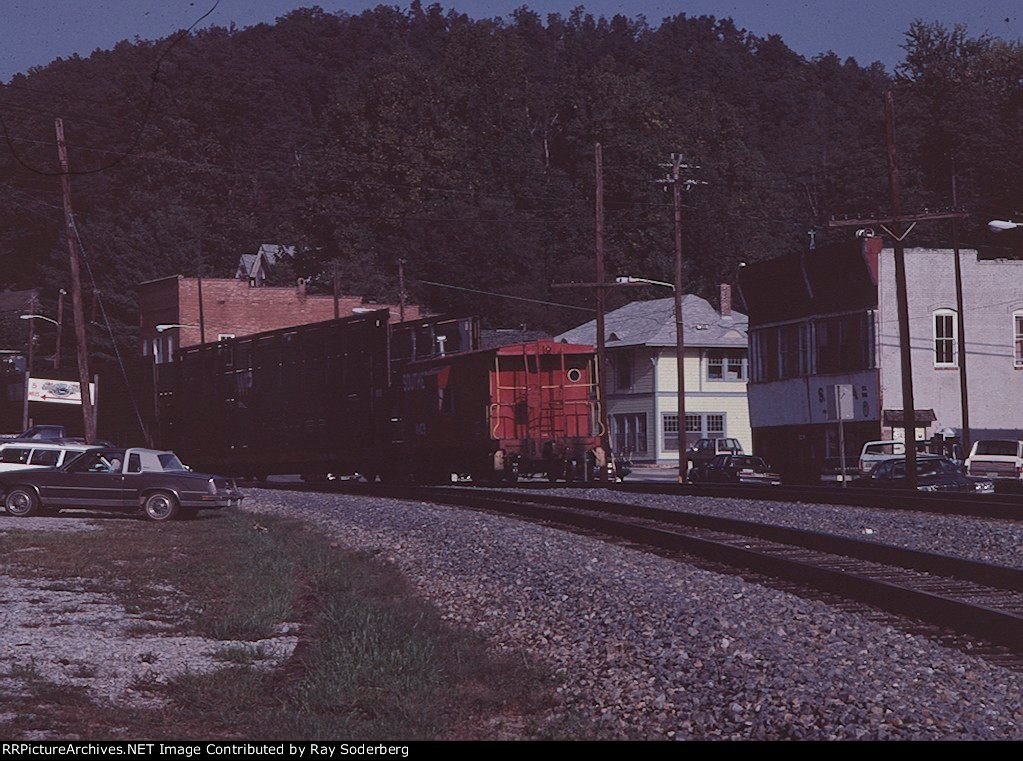 Along Main St in Saluda NC