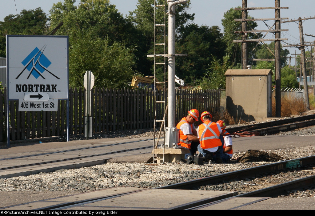 Signal at first street