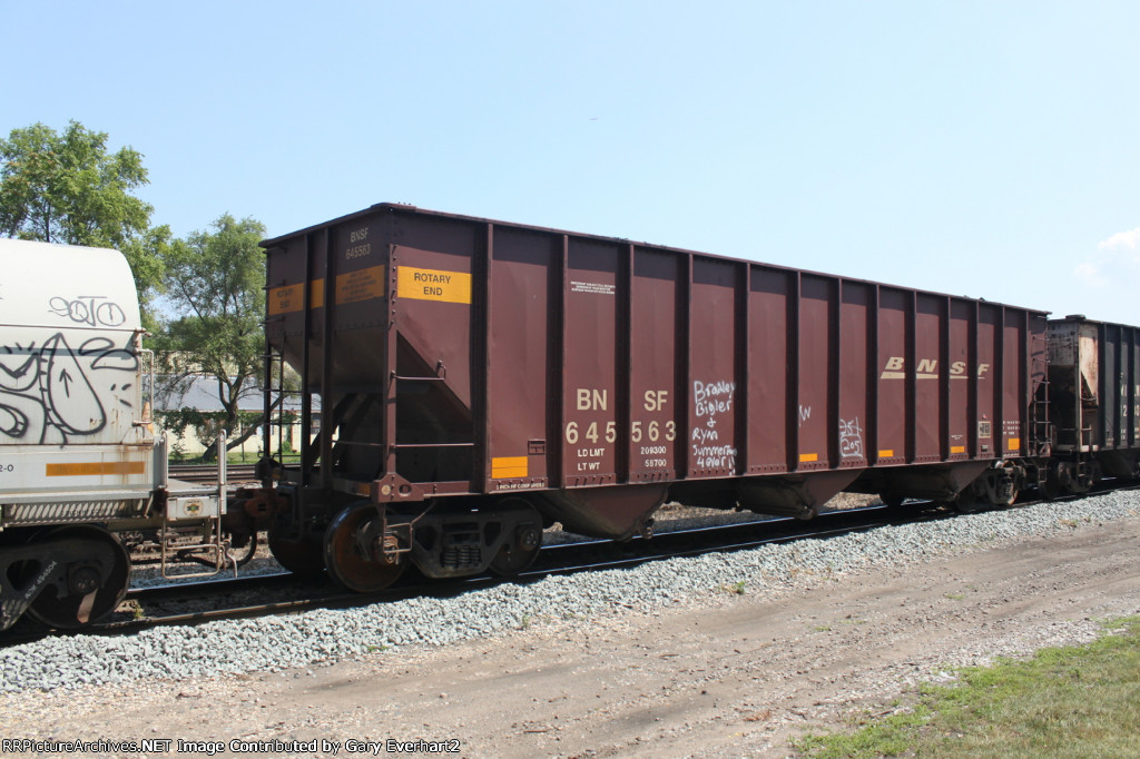 BNSF 645563 - Burlington Northern Santa Fe