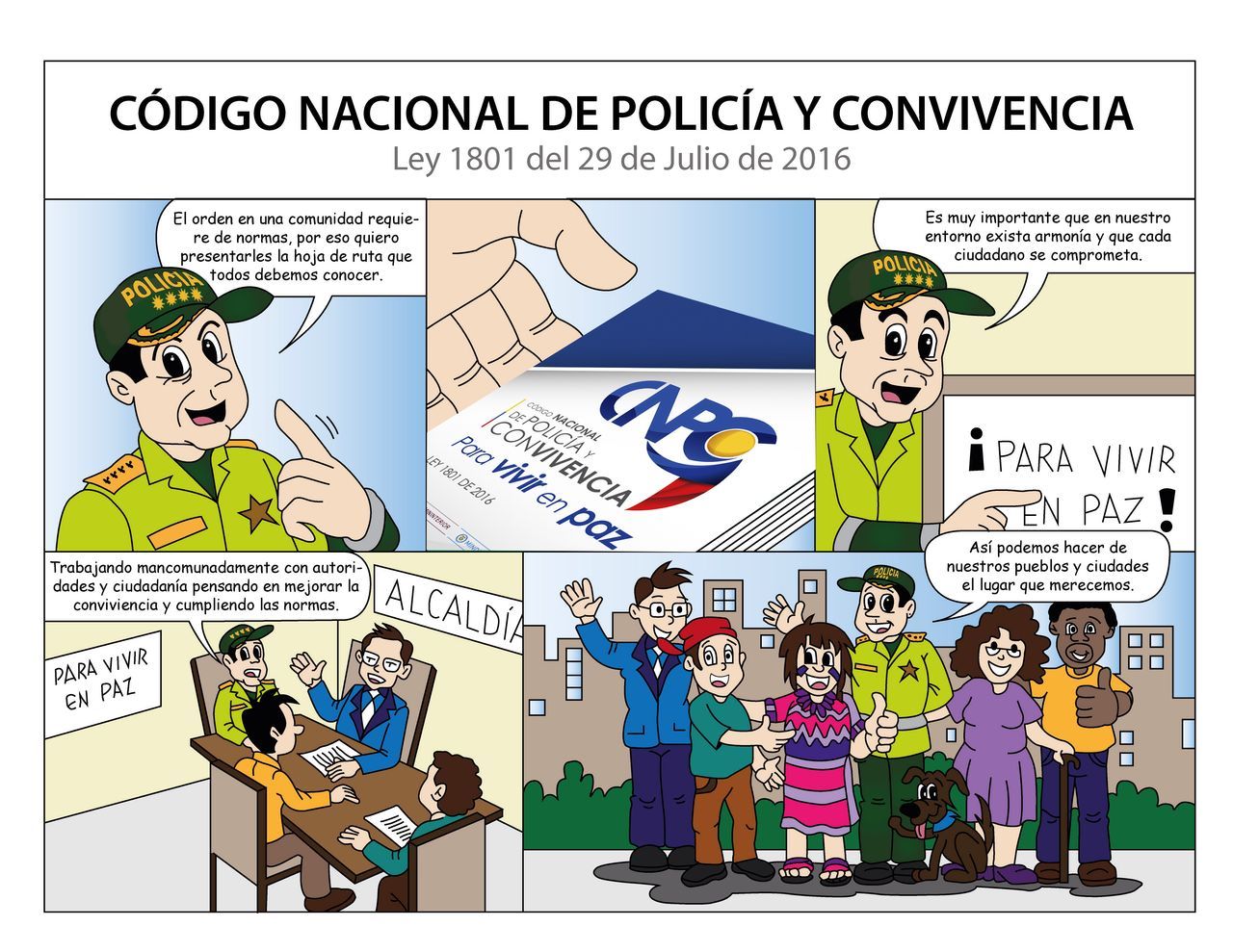 Código Nacional de Policía comenzará a regir en enero del año 2017