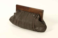 Origami Clutch   Gray