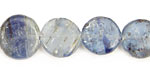 Kyanite Puff Coin 14mm