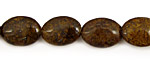 Bronzite Flat Oval 14x10mm
