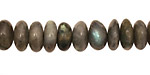 Labradorite Tumbled Rondelle 10-14mm