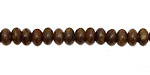 Bronzite Rondelle 6mm